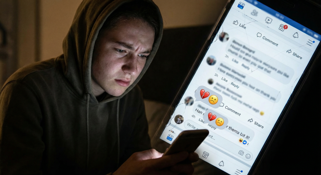 tech regulation risks where teen facing cyber bullying on social media